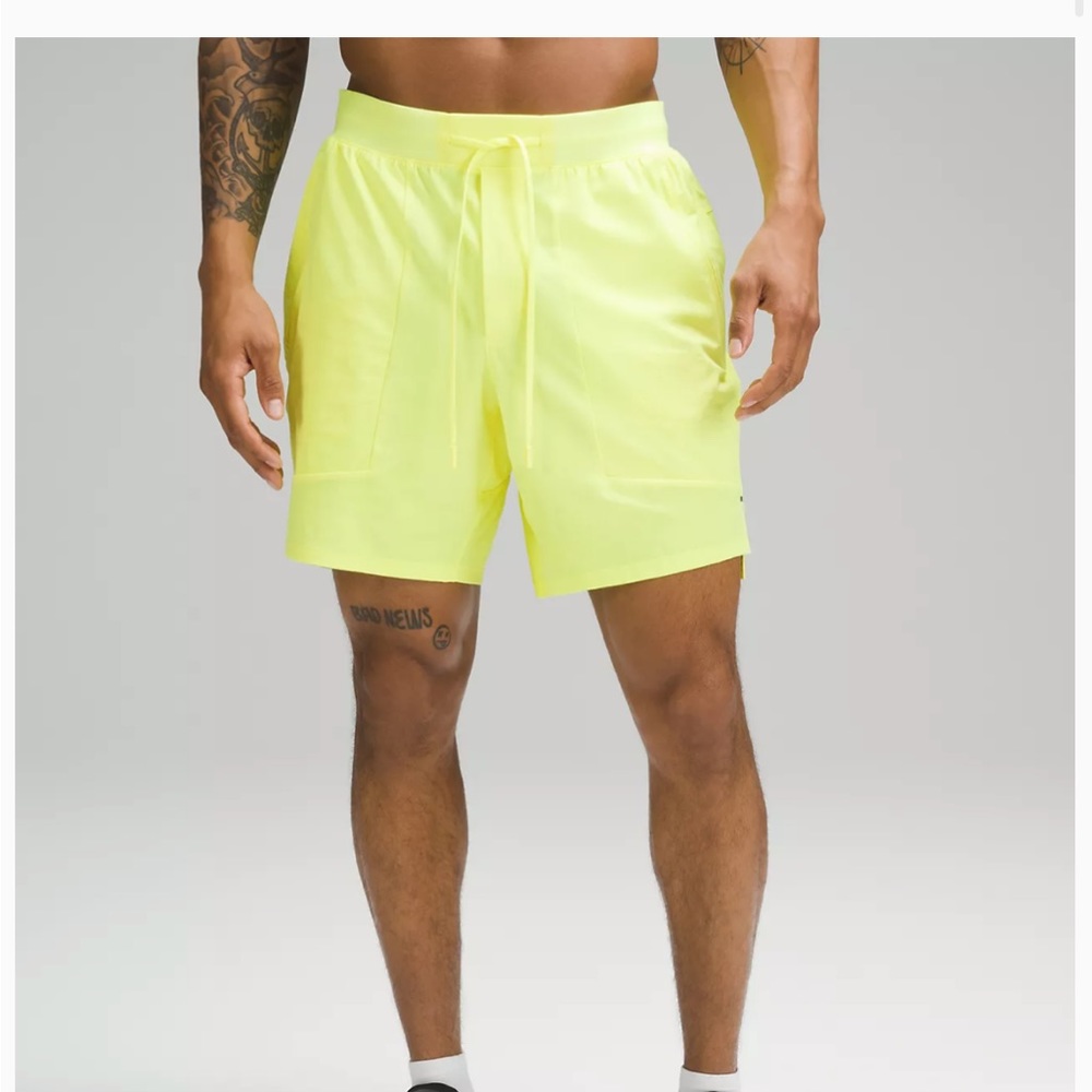 LuluLemon Men’s License to Train Linerless Short 7”